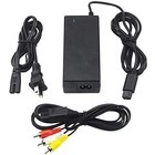 Ac Adapter Power Supply   Av Cable Cord For Nintendo Gamecube New Gc Charger