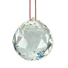 Faceted Crystal Sphere 2  50mm Clear Feng Shui Rainbow Sun Catcher Prism Ball