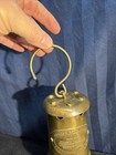 Vintage Brass Miner s Lamp British Coal Mining Co  Made In Wales U k      Cr