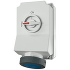 Mennekes Typ 5911a Wall Mounted Receptacle Duo  63a 3p 6h 230v Ip67  X-contact