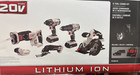 Porter-cable Pcck6116 20v Max 8 0 Ah Li-ion Cordless 6-tool Combo Kit  8 Ah  New