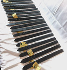 Stubben English Saddle Billet Straps Lot Of 18  6 Sets  New With Punched Holes