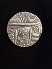 Sikh Empire   Ranjit Singh Nanakshahi  Silver Rupee   Vs 1877  Stk M2