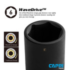 1 2 In  Drive 3 4 In  6-point Sae Deep Impact Socket