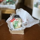 1 12 Miniature Dollhouse Christmas Boxed Snowman Decoration Artisan Ooak