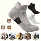 6-12 Pairs Mens Plain Solid Cotton Sports Ankle Athletic Socks Low Cut Size 9-13