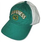 Guinness Beer Mens Guinness Clover Green Strapback Embroidered Hat Cap Nwt