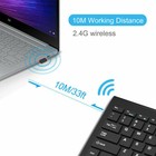 Wireless Keyboard And Mouse Combo Set 2 4g For Pc Laptop Computer Full Size Slim