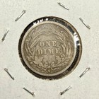 1892-s Barber Dime San Francisco Us Mint American Coin  Very Fine Condition