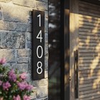 House Numbers   Address Sign   Modern Address Plaque   Housewarming Gift   Sign