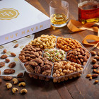 Holiday Christmas Nuts Gift Basket - Assortment Of Sweet   Roasted Salted Gourme