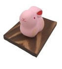 Chinese New Year Of The Rabbit 1    Ceramic Figurine  Display Stand   Backdrop