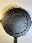 Rare Antique J m  Read  8 Cast Iron Skillet Pan Gate Mark Hollow Handle Boston