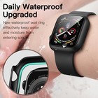 For Apple Watch Series 10 11 42mm 46mm Waterproof Hard Pc Case Screen Protector