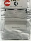 Hotel Collection Chain Link Embroidery Euro Sham White   White New