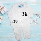 Personalised Baby Clothes With Name  Girls Boys Customised Mitten Romper