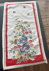 Vintage Startex Print Kitchen Dish Tea Towel Floral 16x32 Farmhouse As Found Usa