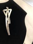 Vintage Modernist Mexico 925 Sterling Shooting Star Brooch Pin Pendant 3 75 l