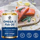 Omega 3 Fish Oil Capsules 3x Strength Epa   Dha  Highest Potency 120pills