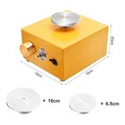 Mini Machine Electric Pottery Wheel Diy Craft Potter s Wheel Ceramic Clay Tools