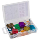 12 Pc Max Blade Auto Fuse Assortment  20 To 100 Amps  Zinc Plated Metal