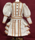 Wonderful Vintage Antique Style Doll Dress