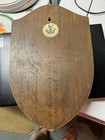 Trim Surname Family Crest Coat Of Arms Wall Shield Medieval Faux Wood 15 5  X10 