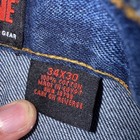 Wolverine Modern Fit Blue Jeans Many Pocket Vintage Denim 34x30 Nwt