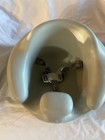 Bumbo Baby Floor Seat With Adjustable Safety Restraint Strap Belt In Gray