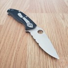 Spyderco Tenacious Folding Knife 3 38  8cr13mov Steel Blade Black Frn Handle