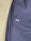 Under Armour Women s Rival Woven High Rise Pants Navy Blue 1382727 2xl