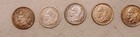 5 Silver Coins Venezuela  medios 