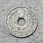 France          Ten  10  Centimes Coin 1935