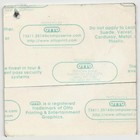 Vintage 2001 Janet Jackson Concert Working Backstage Pass San Jose Ca