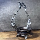 Victorian Forbes Silver Co Brides Basket Stand Replacement Base Silverplate