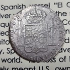 1783 El Cazador Shipwreck Mexico 8 Reales Genuine Silver Type Coin  m459