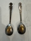 Vintage 1960s Silver Plate Campbell   s Soup Kids Boy   Girl Character Spoon