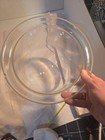 Vintage Clear Glass Industrial Tower Beacon Light Globe Dome 10 1 8 Large Ground