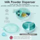 Baby Formula Dispenser Infant Milk Powder Container For Travel formula Dispen   