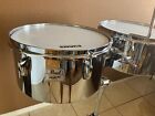 Pearl Primero Steel Timbales 13 And 14 With Stand And Lp Cowbell Holder