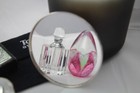 Vintage Towle Sterling Silver Makeup Mirror With Cloth Storage Pouch And Box