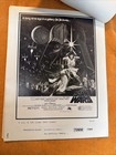 Star Wars Original Movie Pressbook 1977 Mark Hamill Vintage