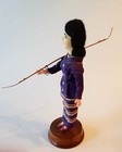 Vintage Asian Rice Paddy Doll Bamboo Water Carrier