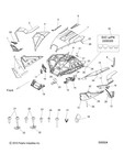 Polaris Left Splash Guard  For Slingshot Models  Genuine Oem - 5453226