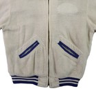 Vintage 60s Wilson Sports Usa S 38 40 White High School Varsity Fleece Jacket