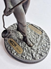 Bronze Patina Blacksmith Smelter Statue Foundry Worker Neca Pavia Italy Figure
