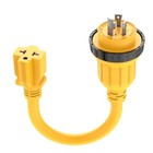 1ft 30 Amp To 20 Amp Shore-power Adapter  Marine-30amp To 15amp Adapter