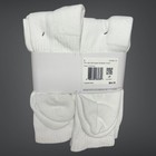 Nike Crew Socks White Total Of 6 Pairs Sizes 8-12 Men   Size 10-13 Women
