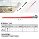 49  Hay Spike Bale Spear 4500lb Cap Quick Attachments W Sleeve Nuts