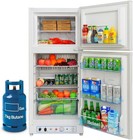 Smad Propane Refrigerator With Freezer 6 5 Cu ft  2 Way Rv Refrigerator Offgrid
